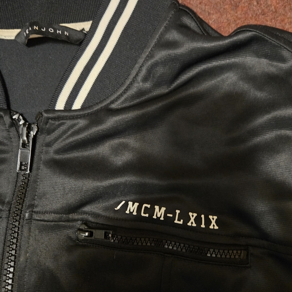 Vintage Sean John Track Jacket Roman Numerals "MCM-LXIX Men's Size XL - Picture 2 of 8